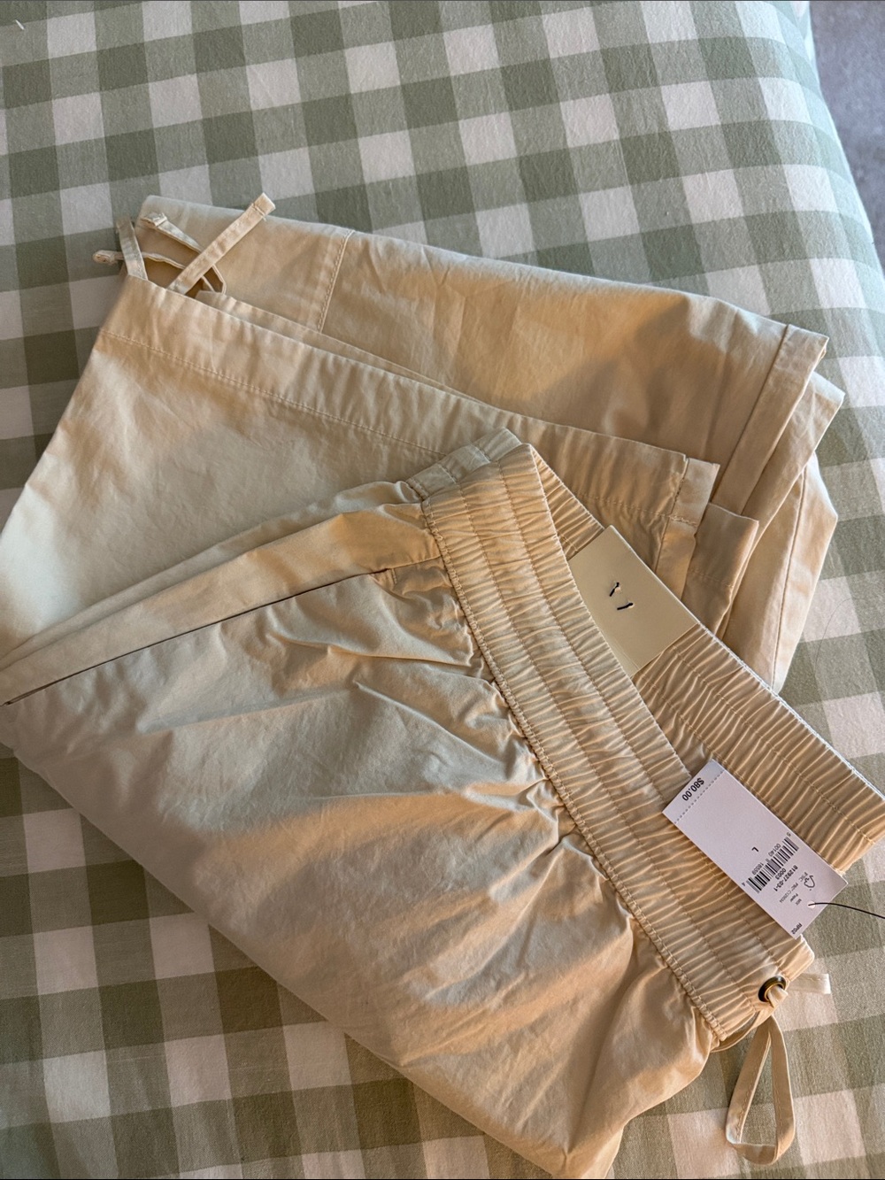 Women Light Straight High rise Ankle pants. Brand New with Tags.